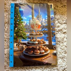 Daily Grind Planner Disney Christmas themed planner cover and dividers
